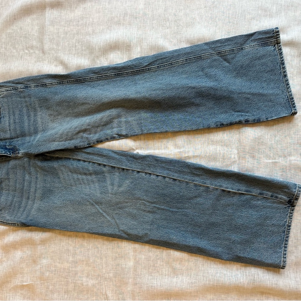 PacSun Blue Flare Wide Leg Jeans